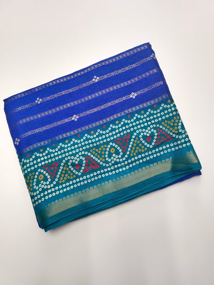 FANCY DOLA SILK SAREE - B S CHANNABASAPPA & SONS