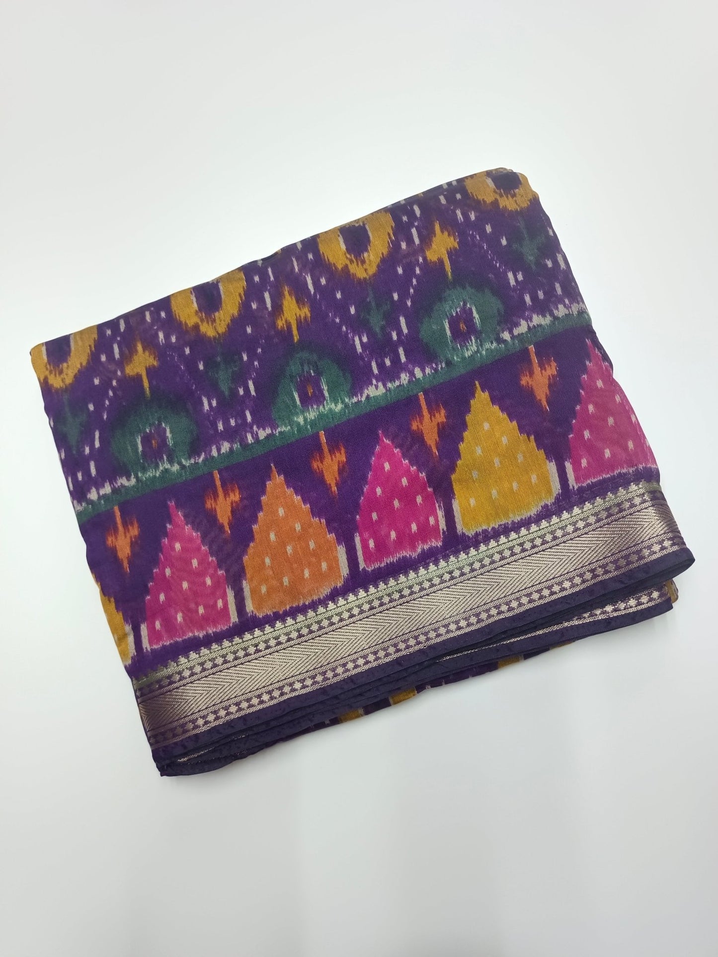 FANCY DOLA SILK SAREE - B S CHANNABASAPPA & SONS