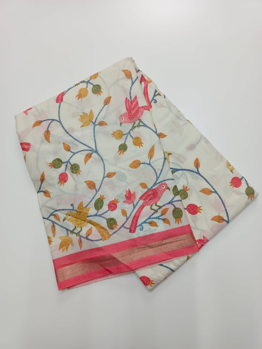 FANCY DOLA SILK SAREE - B S CHANNABASAPPA & SONS