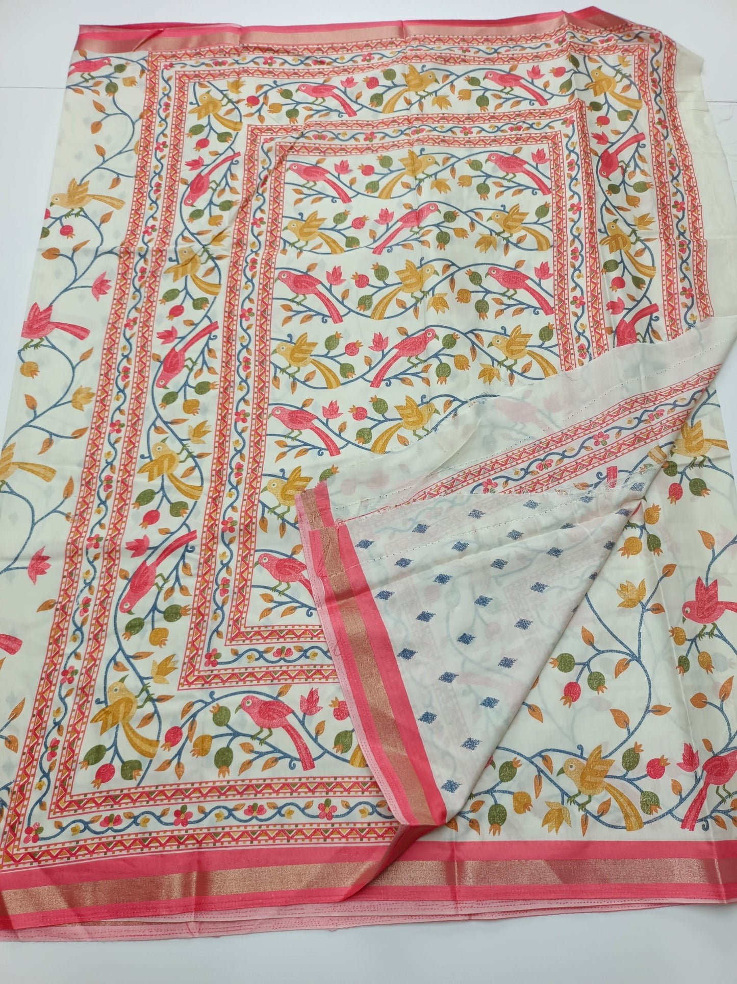 FANCY DOLA SILK SAREE - B S CHANNABASAPPA & SONS