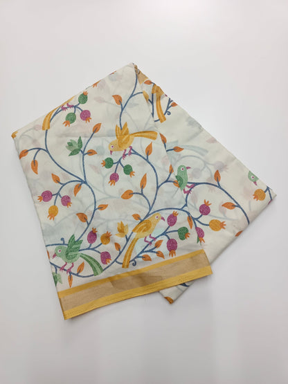 FANCY DOLA SILK SAREE - B S CHANNABASAPPA & SONS