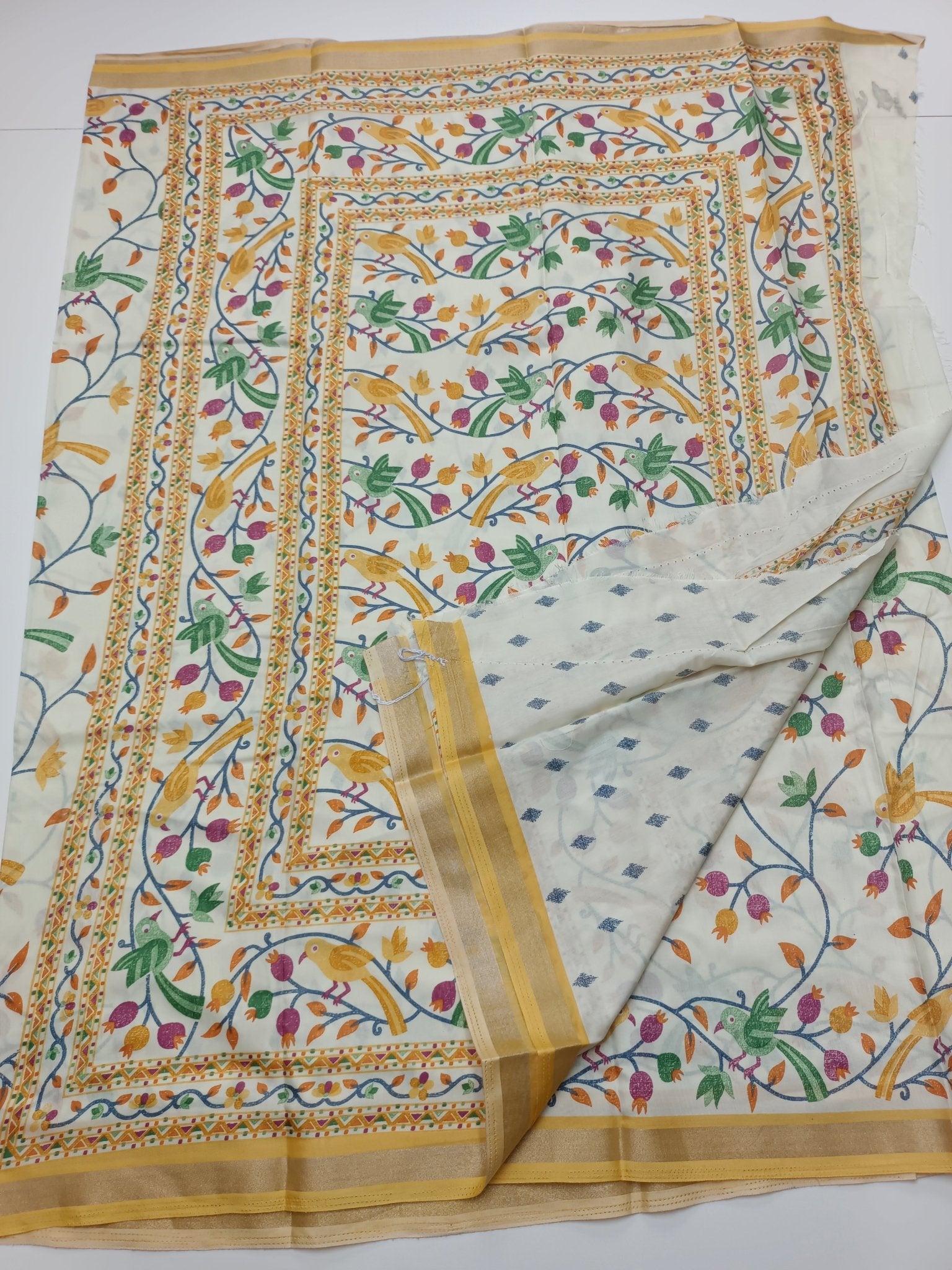 FANCY DOLA SILK SAREE - B S CHANNABASAPPA & SONS