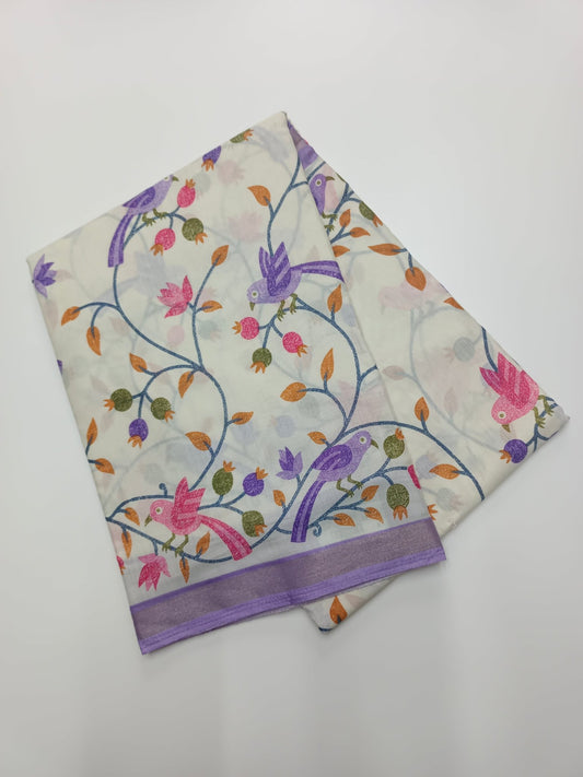 FANCY DOLA SILK SAREE - B S CHANNABASAPPA & SONS