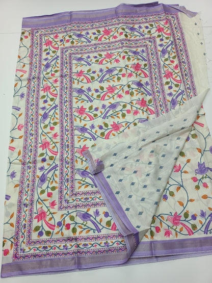 FANCY DOLA SILK SAREE - B S CHANNABASAPPA & SONS