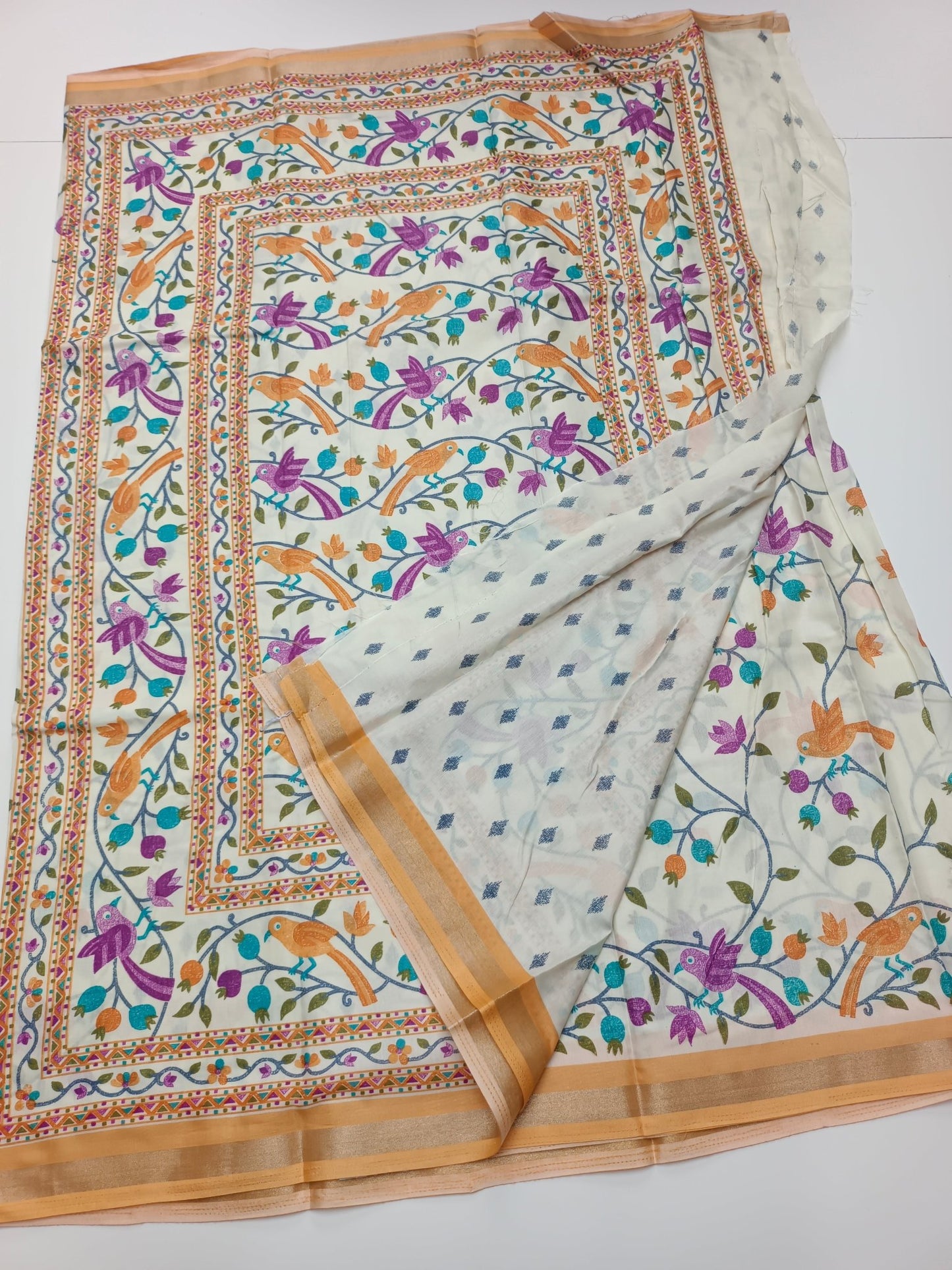 FANCY DOLA SILK SAREE - B S CHANNABASAPPA & SONS