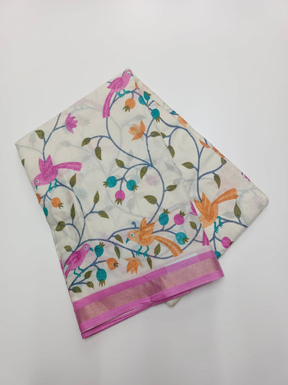 FANCY DOLA SILK SAREE - B S CHANNABASAPPA & SONS