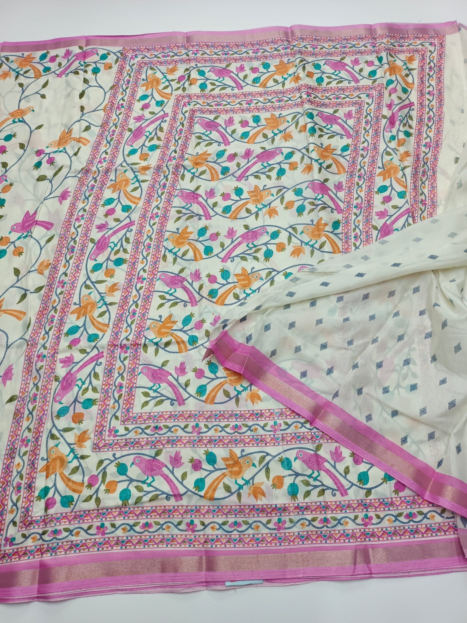 FANCY DOLA SILK SAREE - B S CHANNABASAPPA & SONS