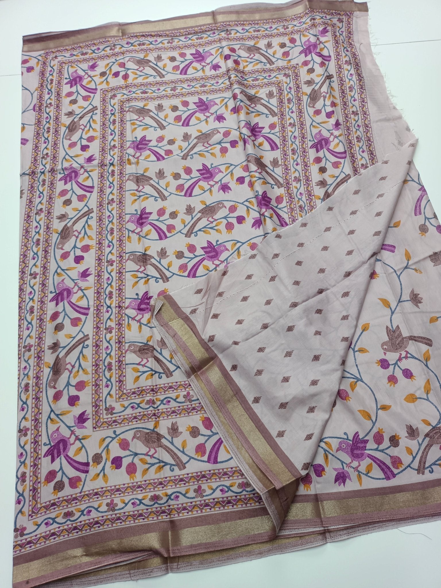 FANCY DOLA SILK SAREE - B S CHANNABASAPPA & SONS