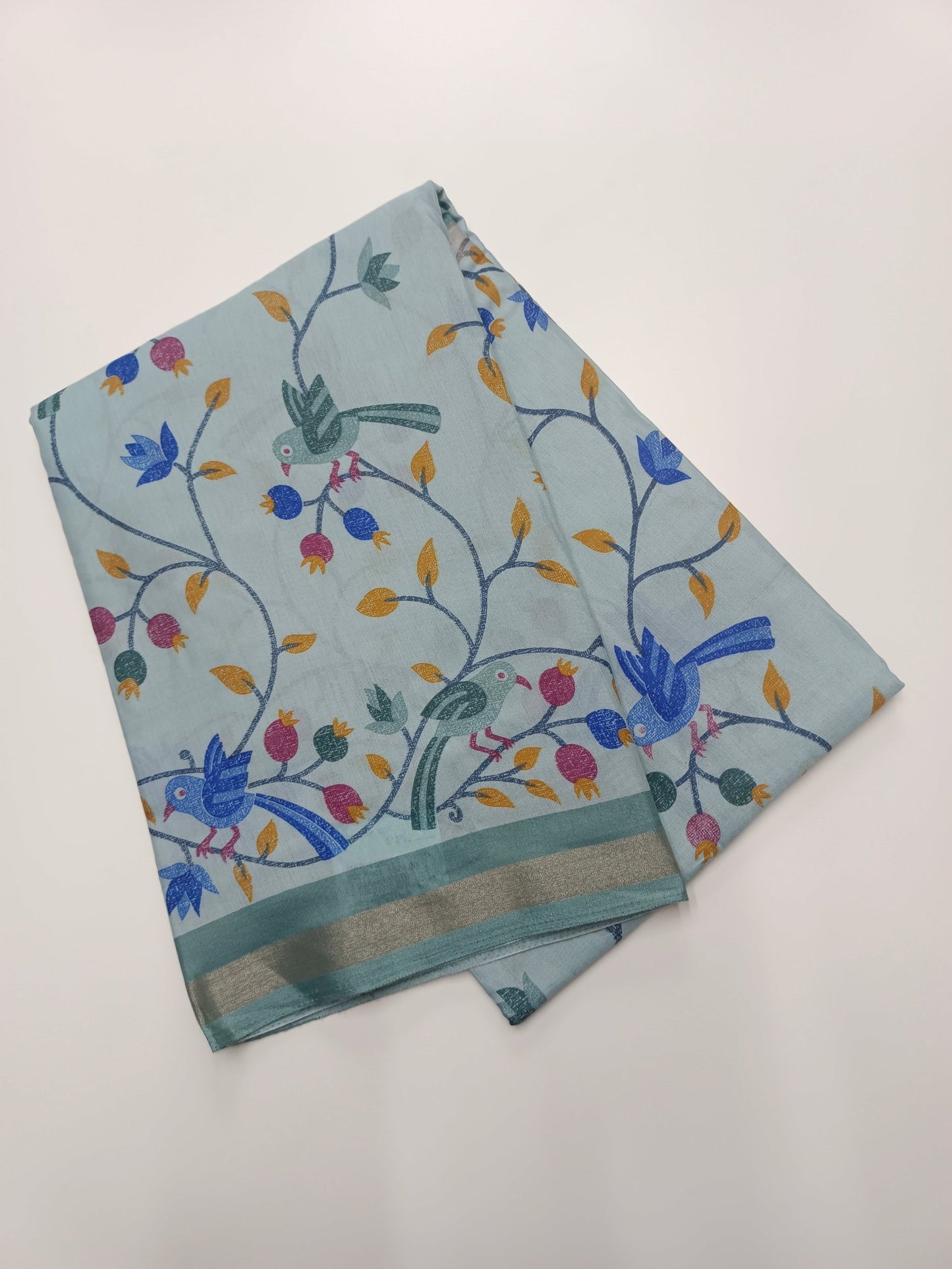 FANCY DOLA SILK SAREE - B S CHANNABASAPPA & SONS