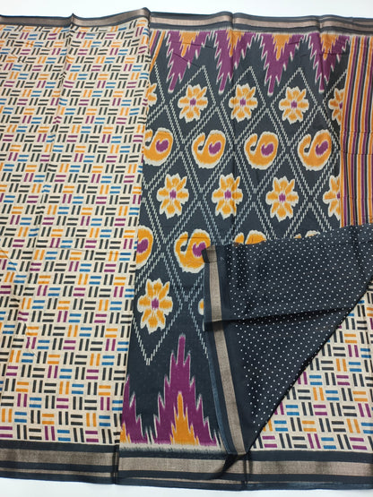 FANCY DOLA SILK SAREE - B S CHANNABASAPPA & SONS