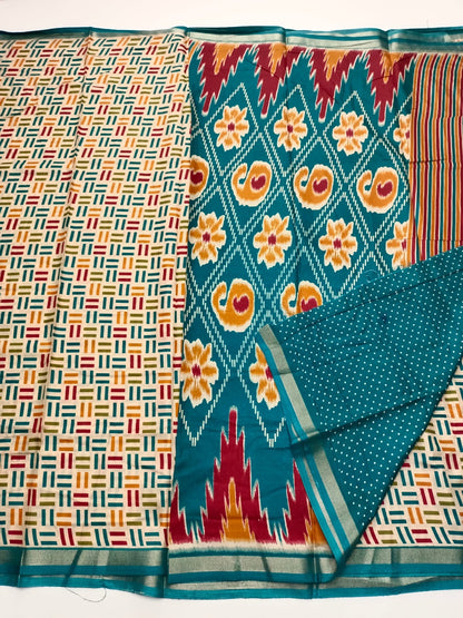 FANCY DOLA SILK SAREE - B S CHANNABASAPPA & SONS