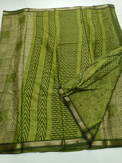FANCY DOLA SILK SAREE - B S CHANNABASAPPA & SONS