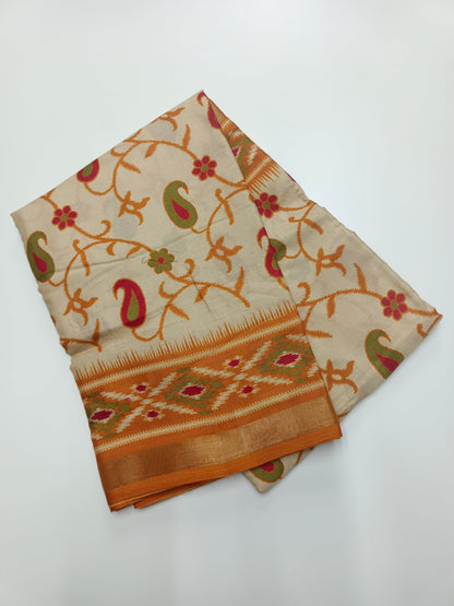 FANCY DOLA SILK SAREE - B S CHANNABASAPPA & SONS