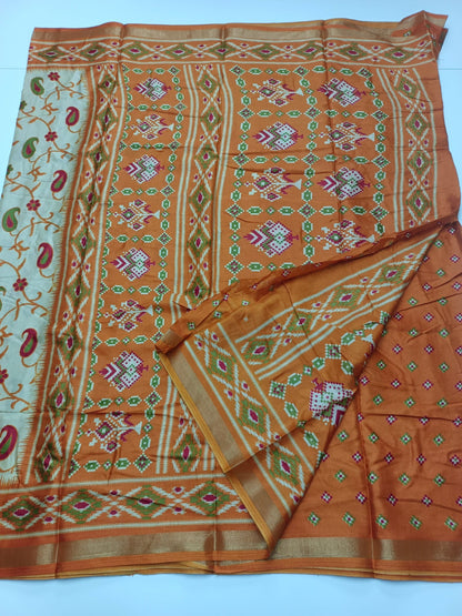 FANCY DOLA SILK SAREE - B S CHANNABASAPPA & SONS