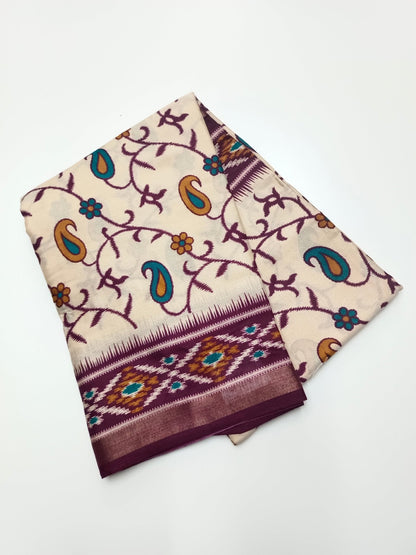 FANCY DOLA SILK SAREE - B S CHANNABASAPPA & SONS