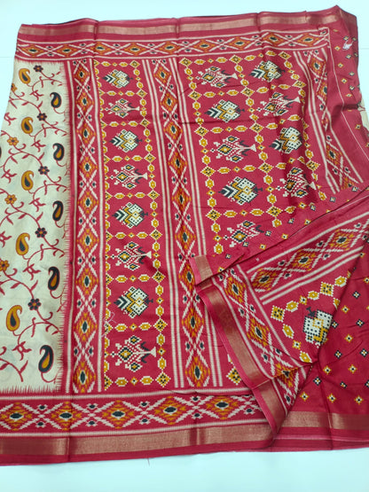 FANCY DOLA SILK SAREE - B S CHANNABASAPPA & SONS