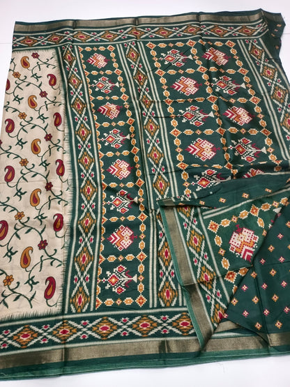 FANCY DOLA SILK SAREE - B S CHANNABASAPPA & SONS