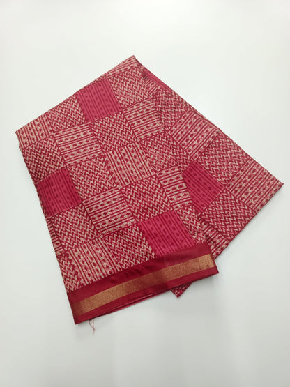 FANCY DOLA SILK SAREE - B S CHANNABASAPPA & SONS