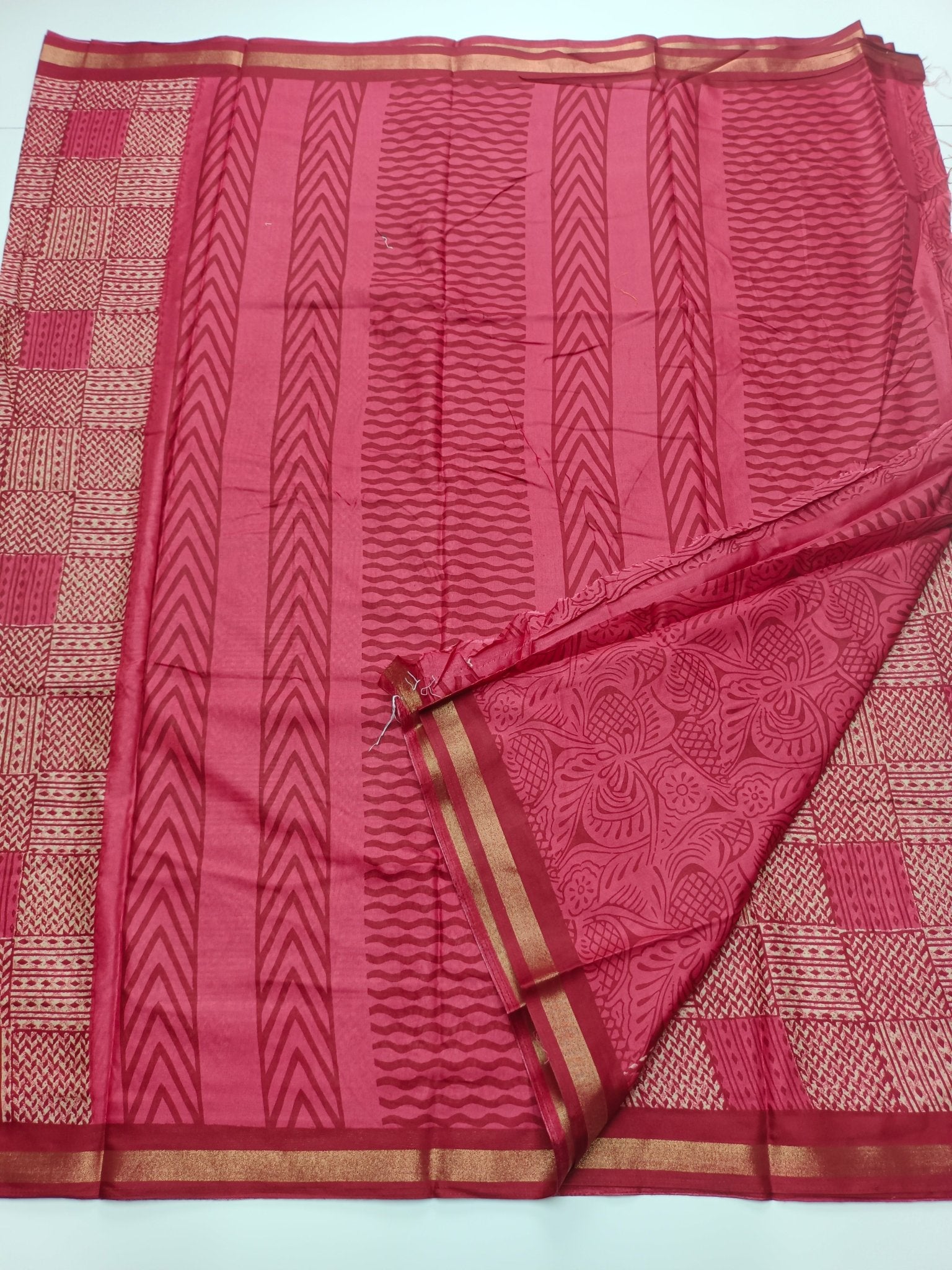 FANCY DOLA SILK SAREE - B S CHANNABASAPPA & SONS