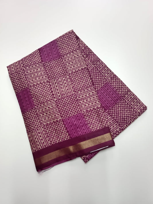 FANCY DOLA SILK SAREE - B S CHANNABASAPPA & SONS