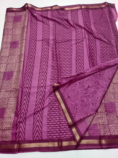 FANCY DOLA SILK SAREE - B S CHANNABASAPPA & SONS
