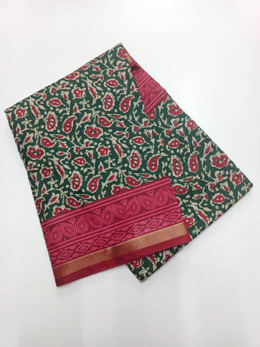 FANCY DOLA SILK SAREE - B S CHANNABASAPPA & SONS