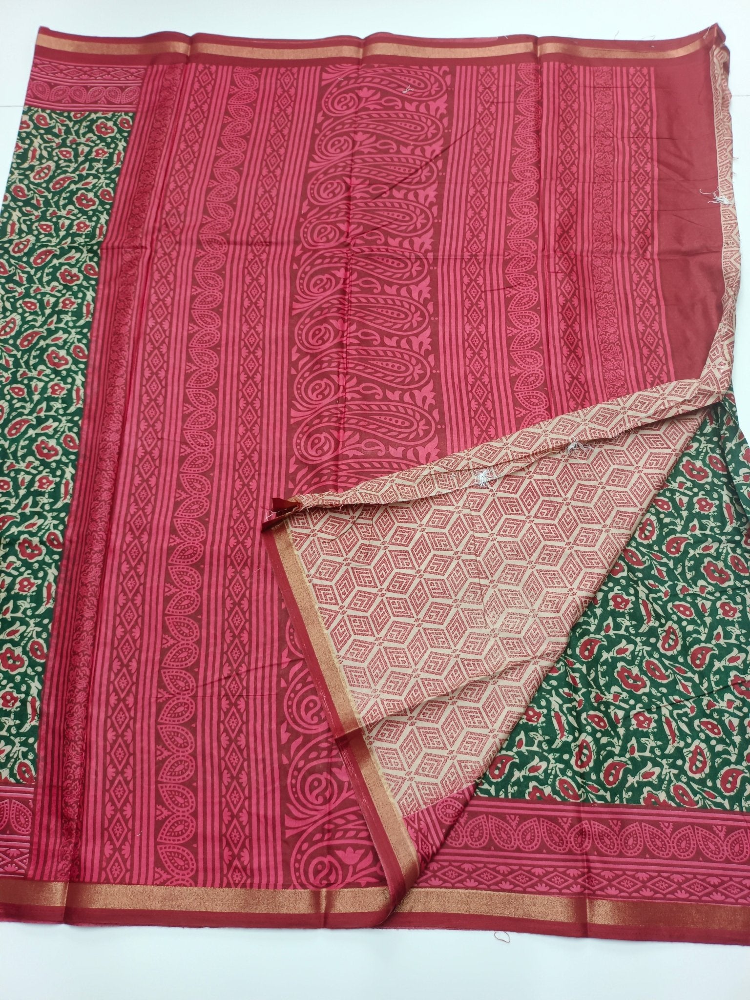 FANCY DOLA SILK SAREE - B S CHANNABASAPPA & SONS