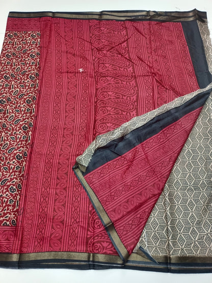 FANCY DOLA SILK SAREE - B S CHANNABASAPPA & SONS