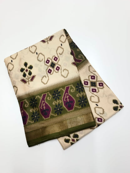 FANCY DOLA SILK SAREE - B S CHANNABASAPPA & SONS