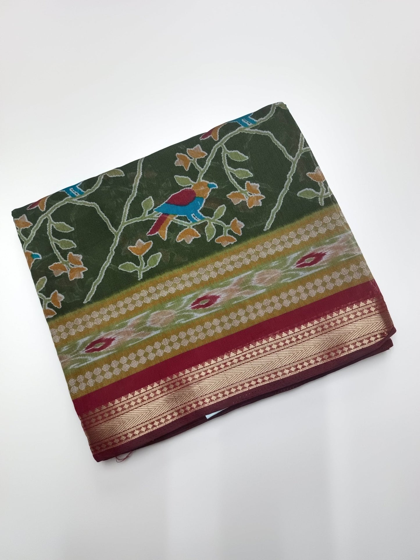 FANCY DOLA SILK SAREE - B S CHANNABASAPPA & SONS