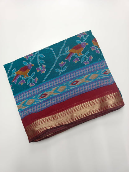 FANCY DOLA SILK SAREE - B S CHANNABASAPPA & SONS