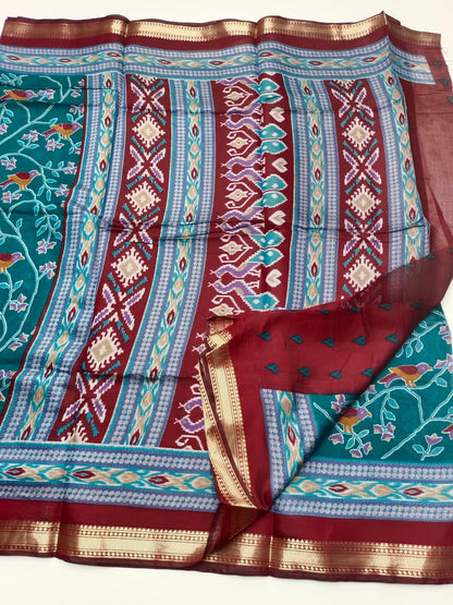 FANCY DOLA SILK SAREE - B S CHANNABASAPPA & SONS