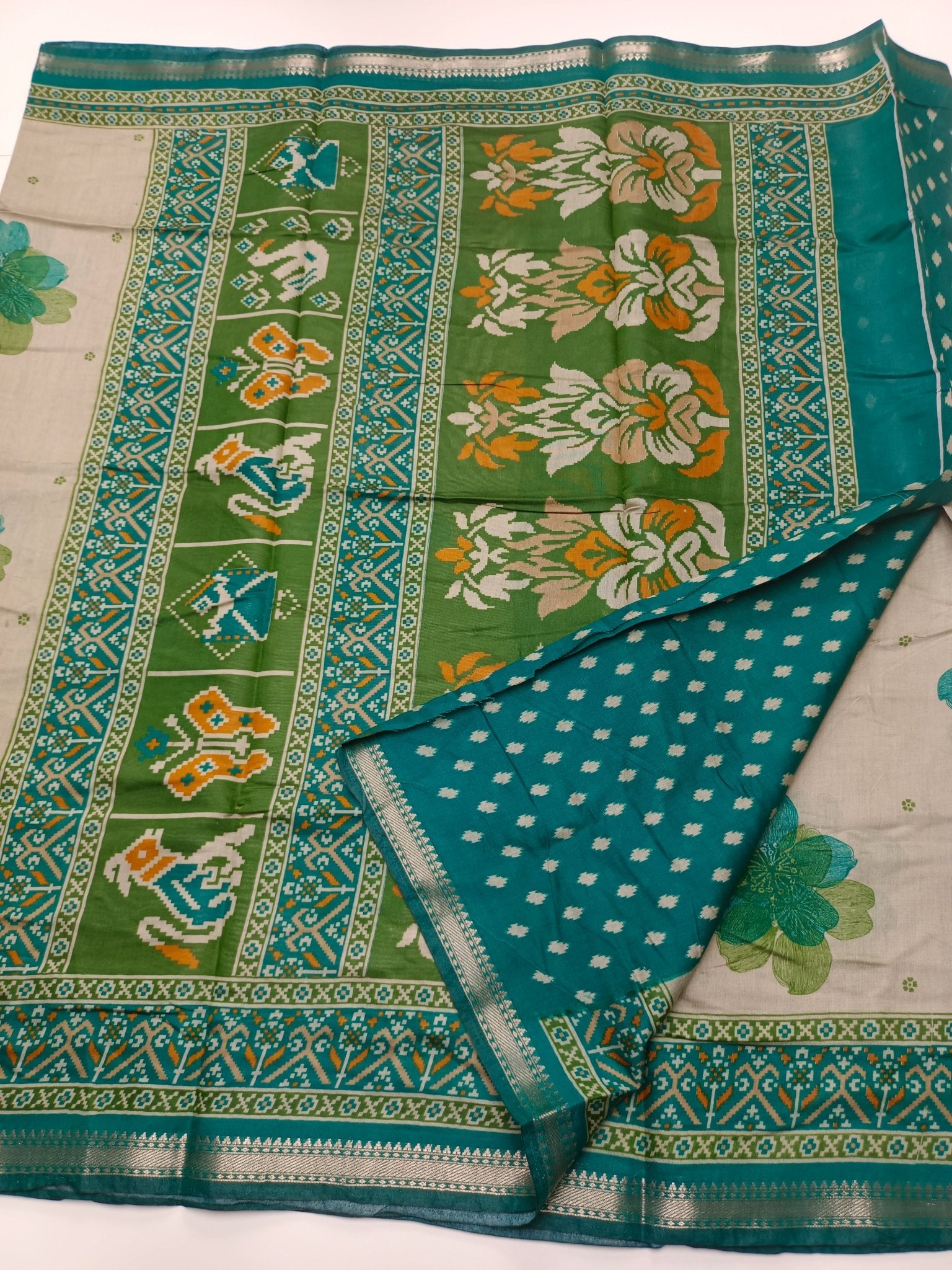 FANCY DOLA SILK SAREE - B S CHANNABASAPPA & SONS