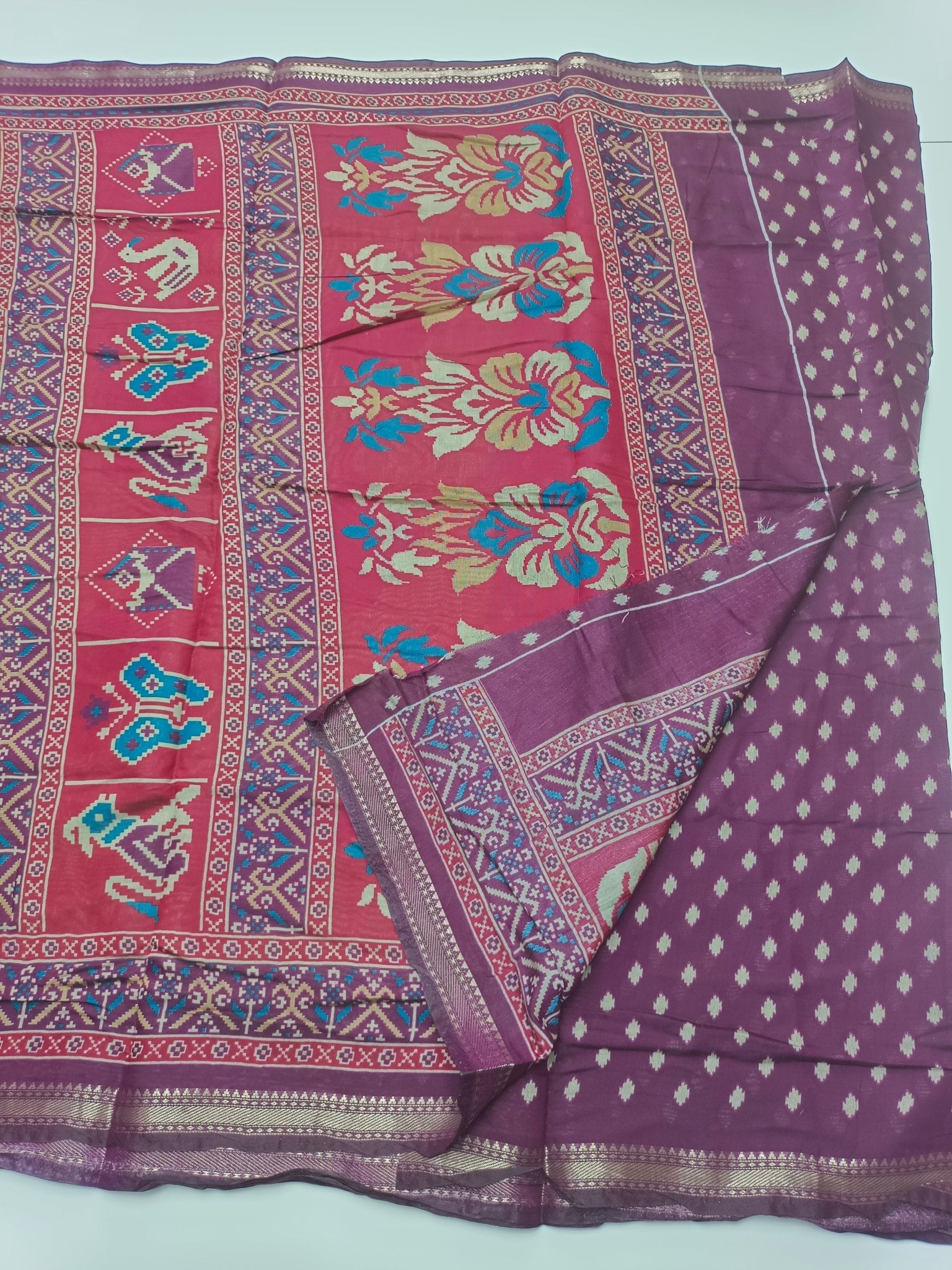 FANCY DOLA SILK SAREE - B S CHANNABASAPPA & SONS