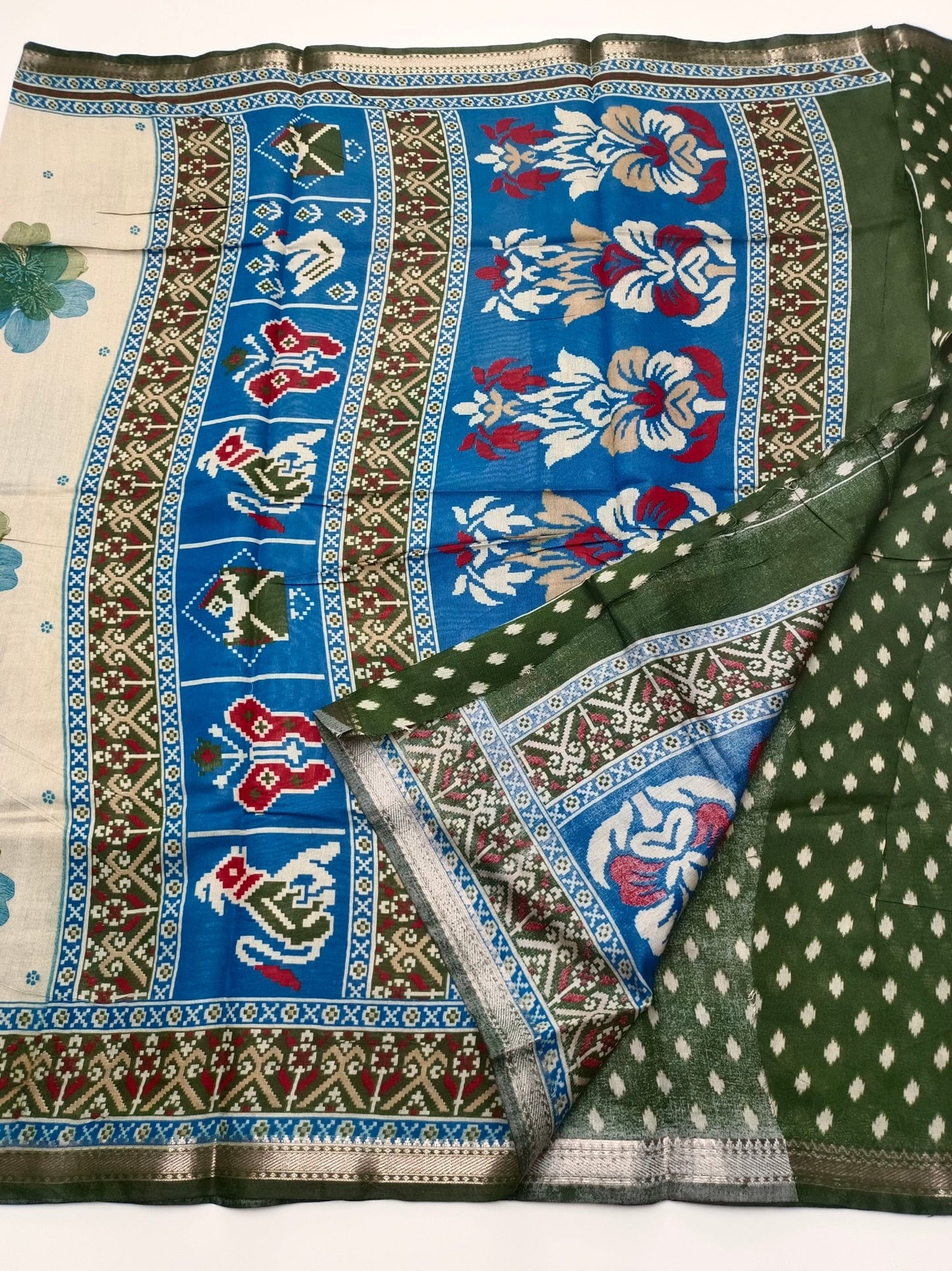 FANCY DOLA SILK SAREE - B S CHANNABASAPPA & SONS