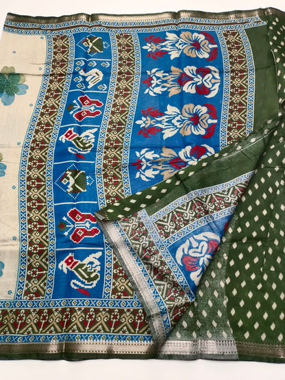 FANCY DOLA SILK SAREE - B S CHANNABASAPPA & SONS