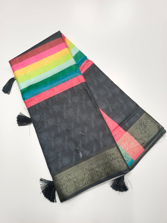 FANCY DOLA SILK SAREE - B S CHANNABASAPPA & SONS