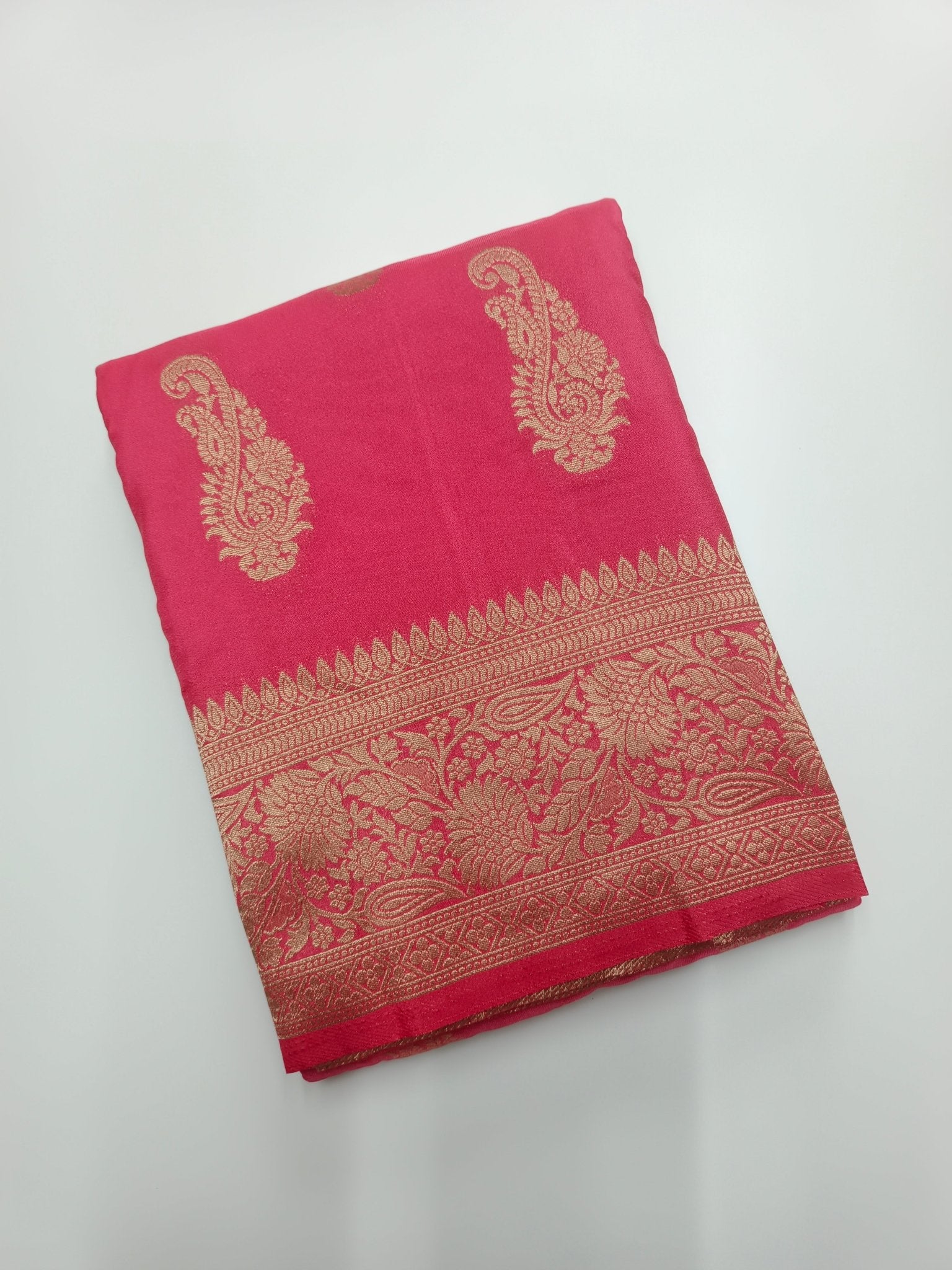 FANCY SOFT SILK SAREE - B S CHANNABASAPPA & SONS