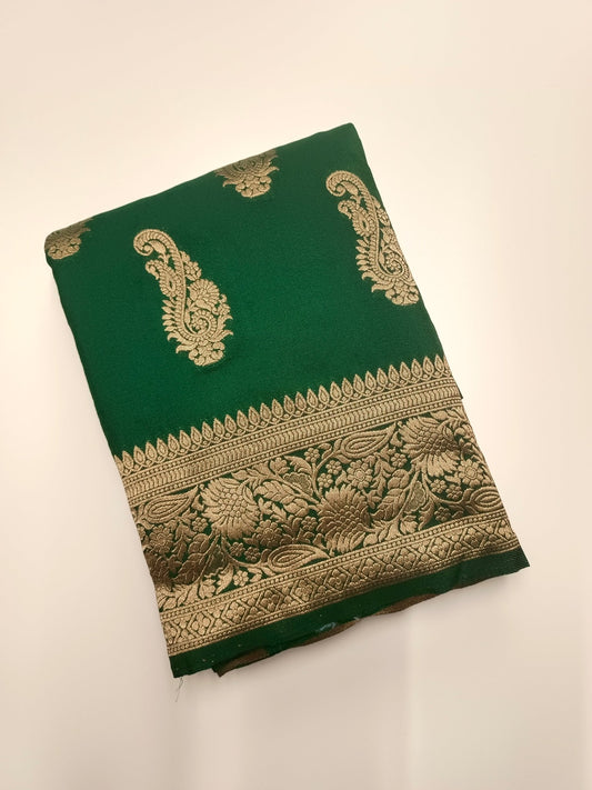 FANCY SOFT SILK SAREE - B S CHANNABASAPPA & SONS