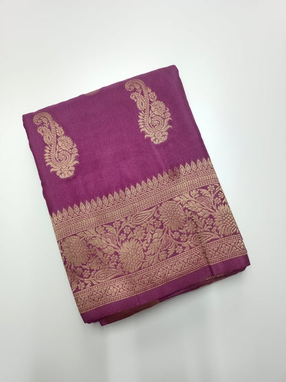 FANCY SOFT SILK SAREE - B S CHANNABASAPPA & SONS