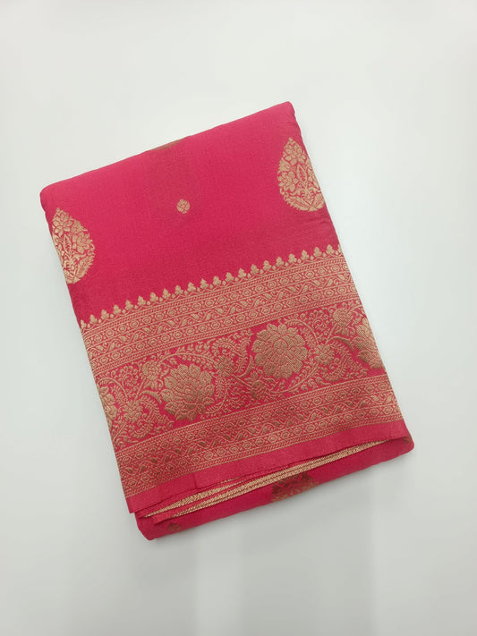 FANCY SOFT SILK SAREE - B S CHANNABASAPPA & SONS