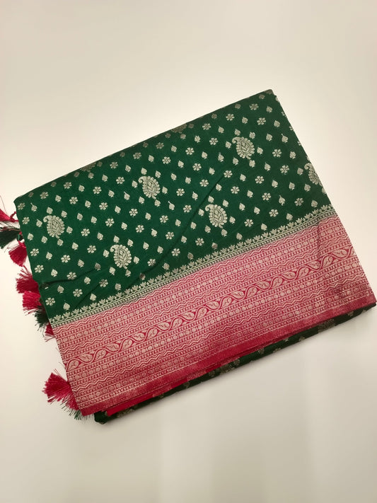 FANCY BANARASI SAREE - B S CHANNABASAPPA & SONS