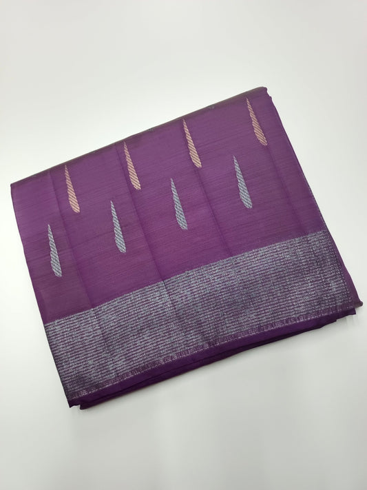 FANCY TUSSER SILK SAREE