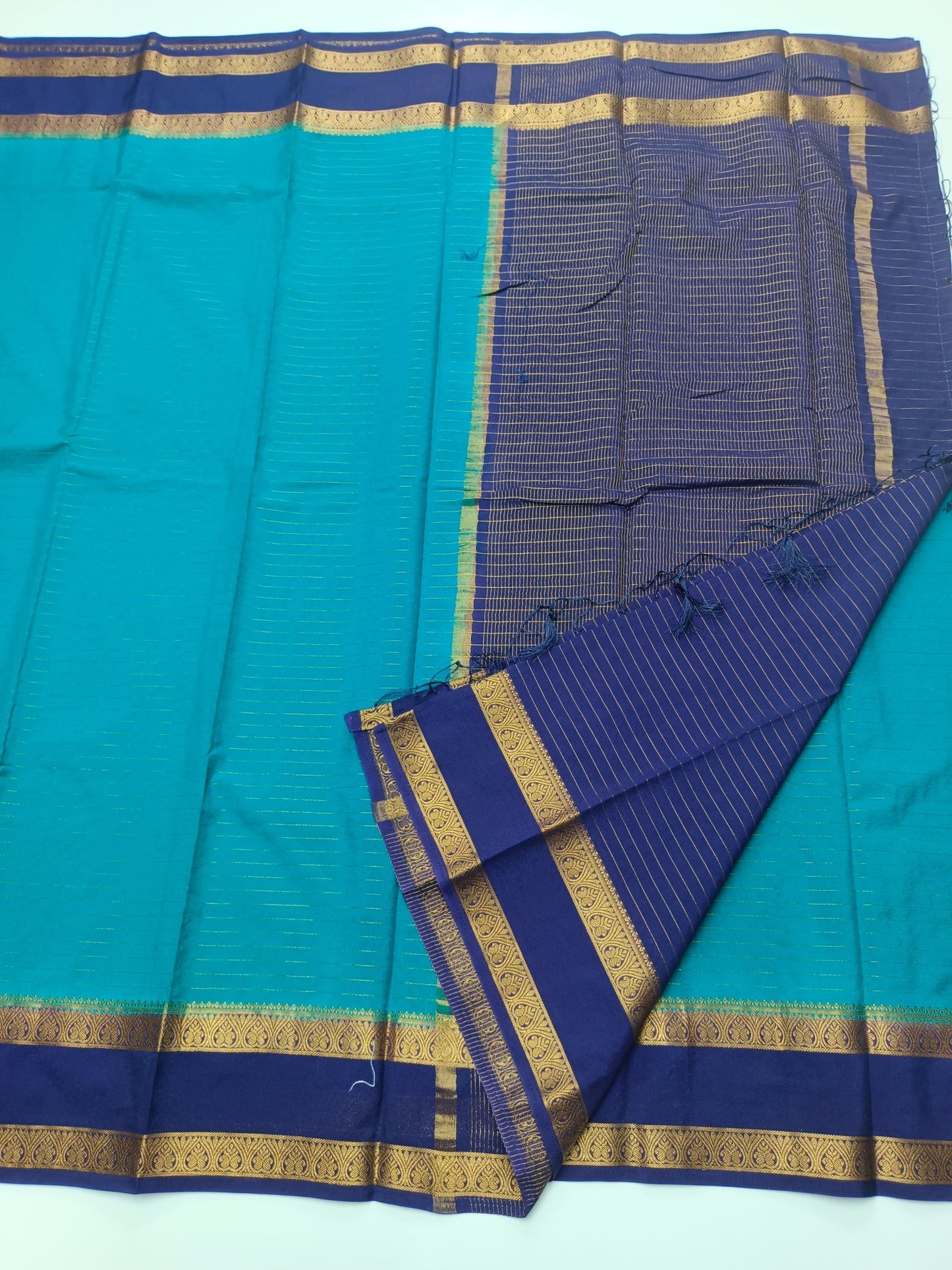 SEMI CREPE SILK SAREE - B S CHANNABASAPPA & SONS