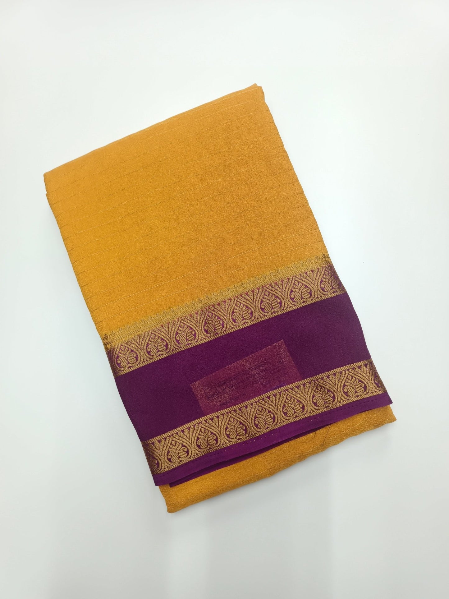 SEMI CREPE SILK SAREE - B S CHANNABASAPPA & SONS
