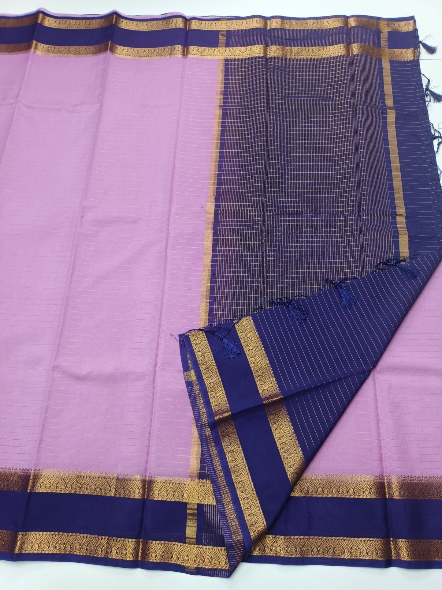 SEMI CREPE SILK SAREE - B S CHANNABASAPPA & SONS