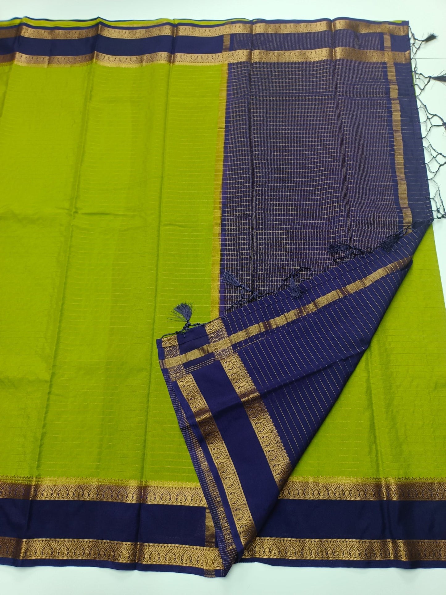 SEMI CREPE SILK SAREE - B S CHANNABASAPPA & SONS