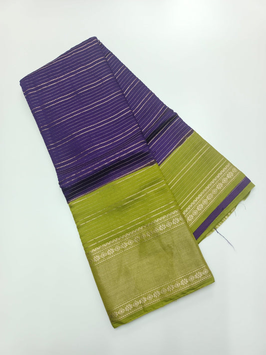 SEMI CREPE SILK SAREE - B S CHANNABASAPPA & SONS