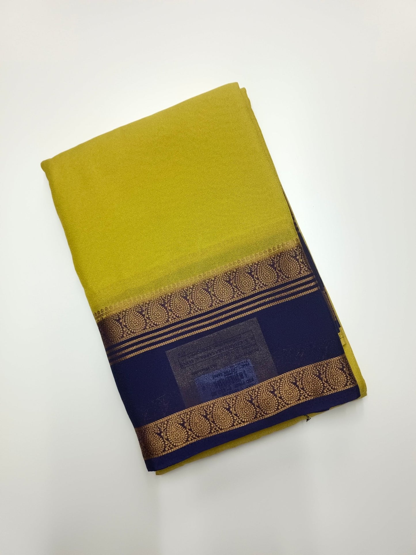 SEMI CREPE SILK SAREE - B S CHANNABASAPPA & SONS
