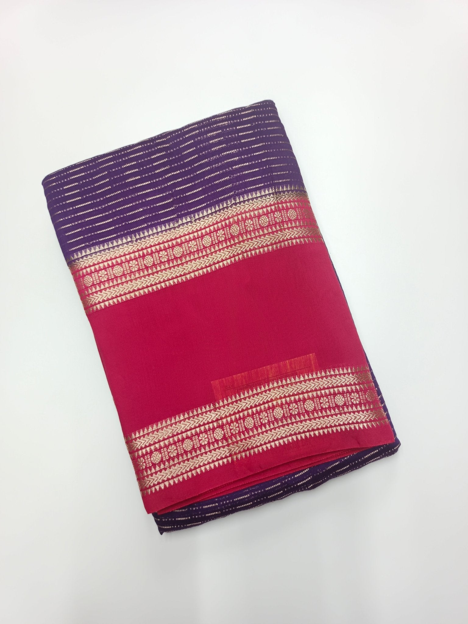 SEMI CREPE SILK SAREE - B S CHANNABASAPPA & SONS